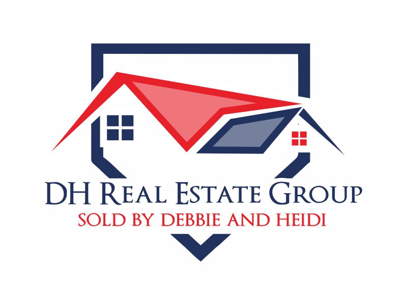 DH Real Estate Group | Sold by Debbie and Heidi logo design by Greenlight
