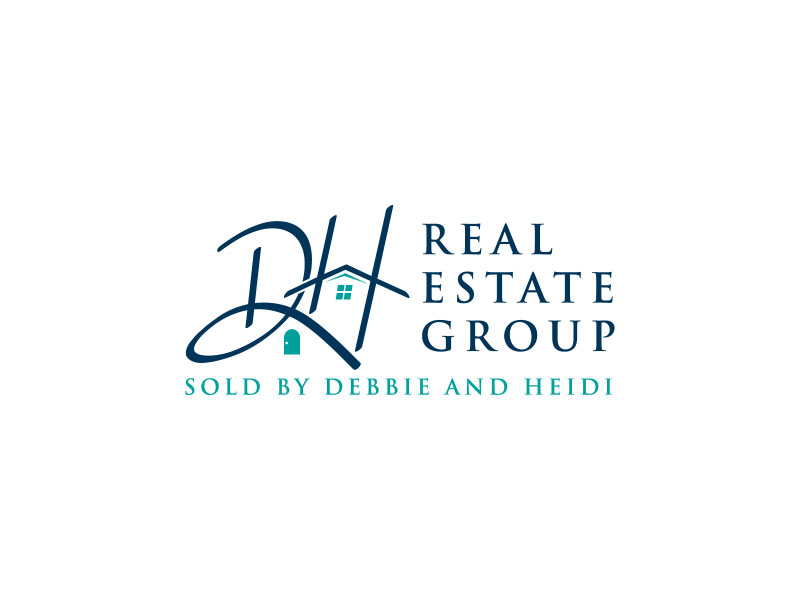 DH Real Estate Group | Sold by Debbie and Heidi logo design by TMaulanaAssa