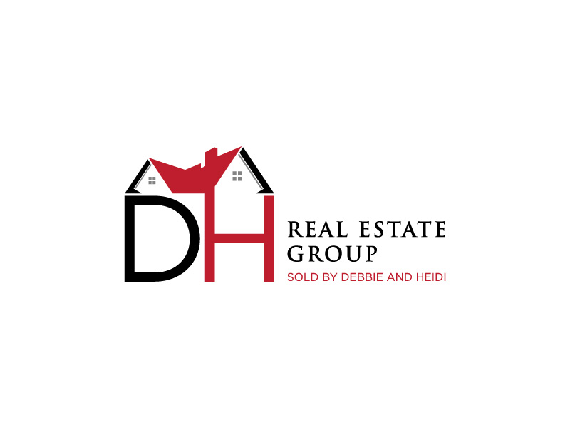 DH Real Estate Group | Sold by Debbie and Heidi logo design by yans