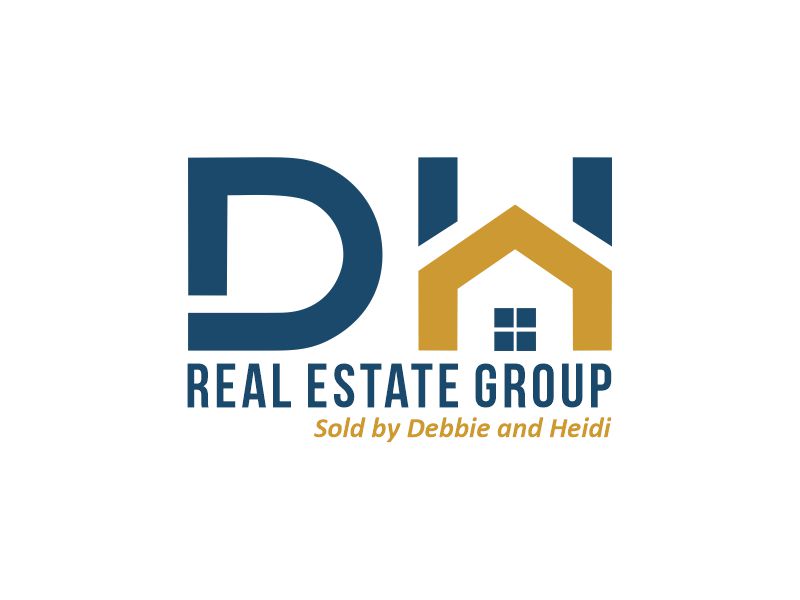 DH Real Estate Group | Sold by Debbie and Heidi logo design by Gwerth