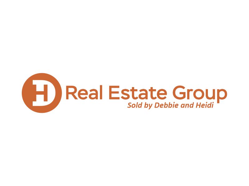 DH Real Estate Group | Sold by Debbie and Heidi logo design by Gwerth