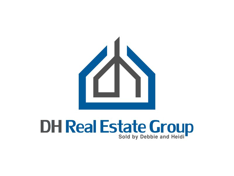 DH Real Estate Group | Sold by Debbie and Heidi logo design by noepran