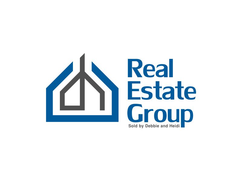 DH Real Estate Group | Sold by Debbie and Heidi logo design by noepran