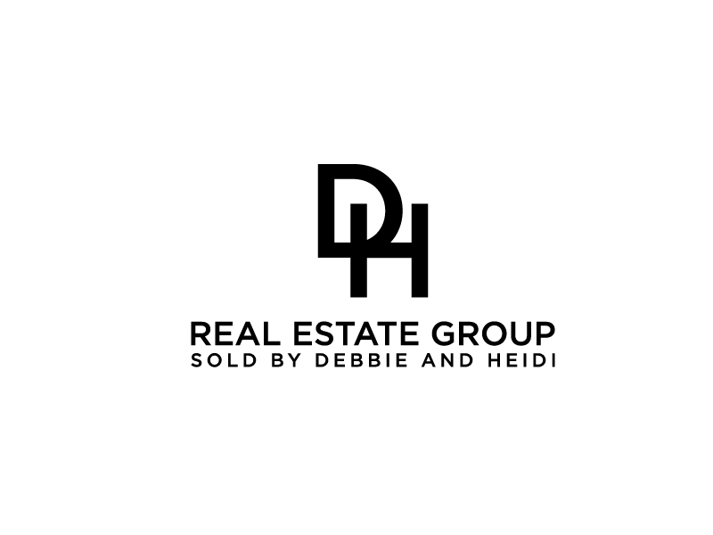 DH Real Estate Group | Sold by Debbie and Heidi logo design by bigboss
