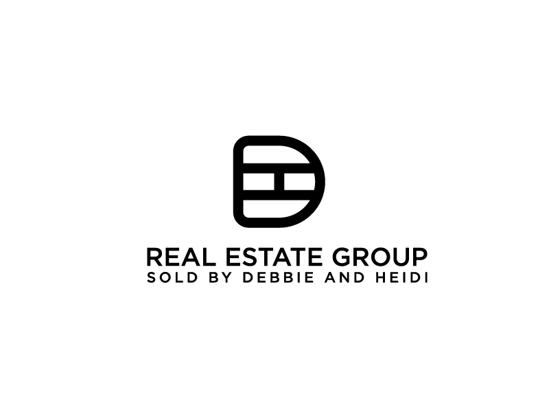 DH Real Estate Group | Sold by Debbie and Heidi logo design by bigboss