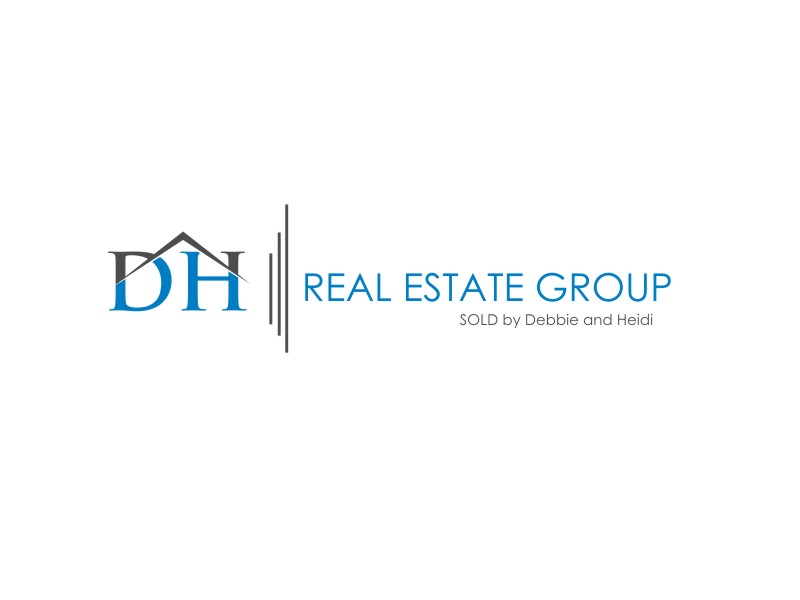 DH Real Estate Group | Sold by Debbie and Heidi logo design by rdbentar