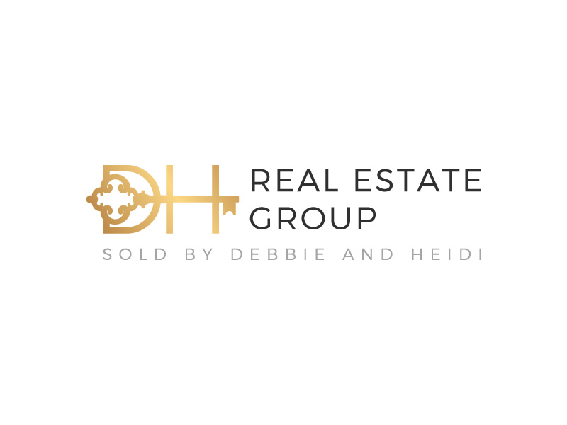 DH Real Estate Group | Sold by Debbie and Heidi logo design by CreativeKiller