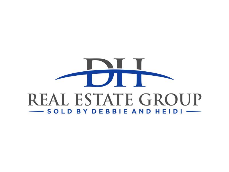 DH Real Estate Group | Sold by Debbie and Heidi logo design by extantion