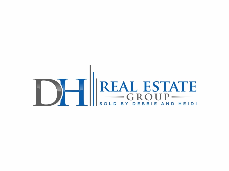 DH Real Estate Group | Sold by Debbie and Heidi logo design by qqdesigns