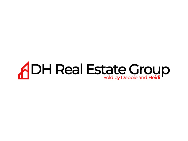 DH Real Estate Group | Sold by Debbie and Heidi logo design by Sami Ur Rab