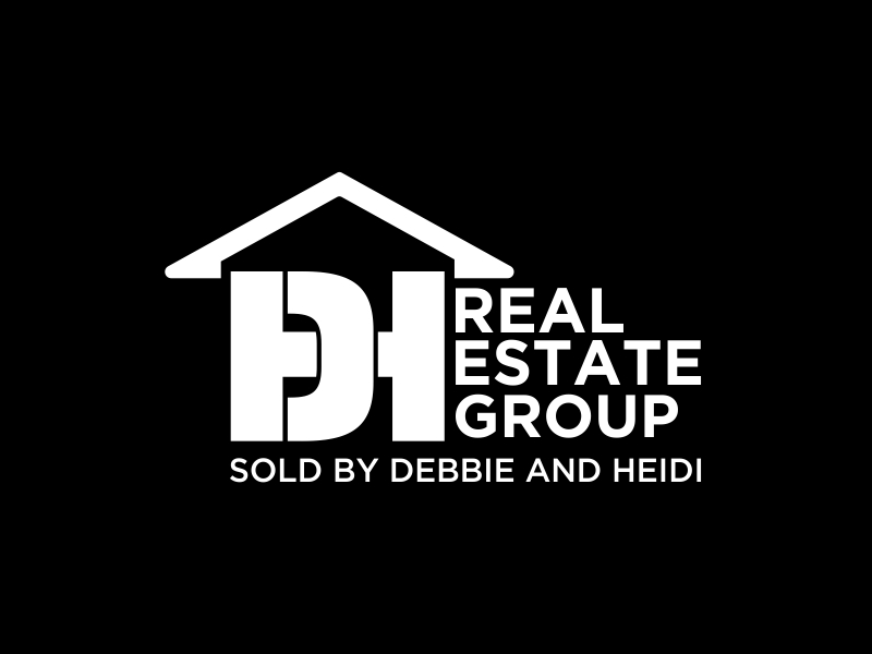 DH Real Estate Group | Sold by Debbie and Heidi logo design by Mahrein