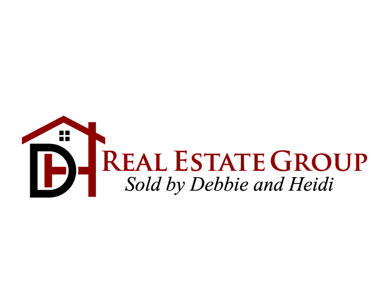 DH Real Estate Group | Sold by Debbie and Heidi logo design by jaize