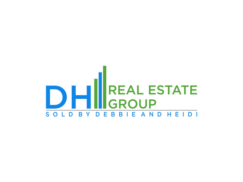 DH Real Estate Group | Sold by Debbie and Heidi logo design by zeta