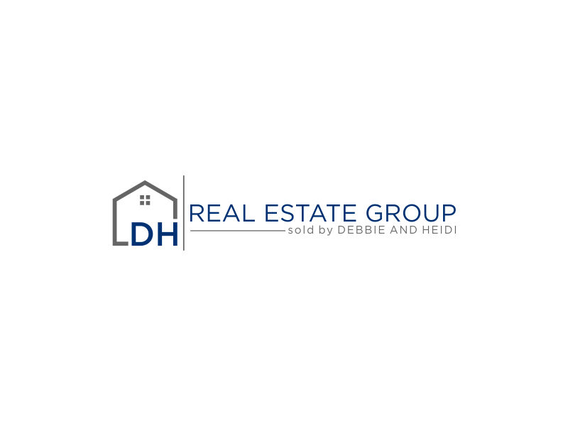 DH Real Estate Group | Sold by Debbie and Heidi logo design by zeta