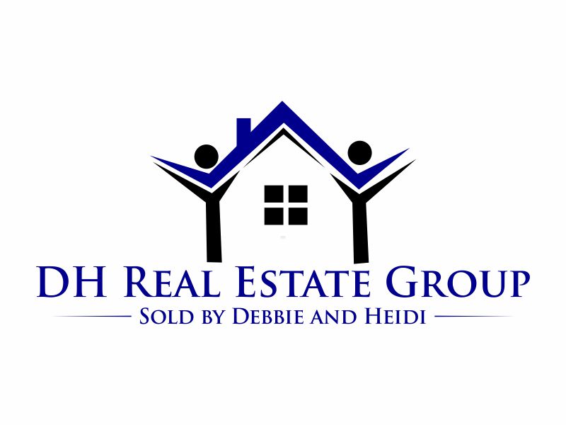DH Real Estate Group | Sold by Debbie and Heidi logo design by Greenlight
