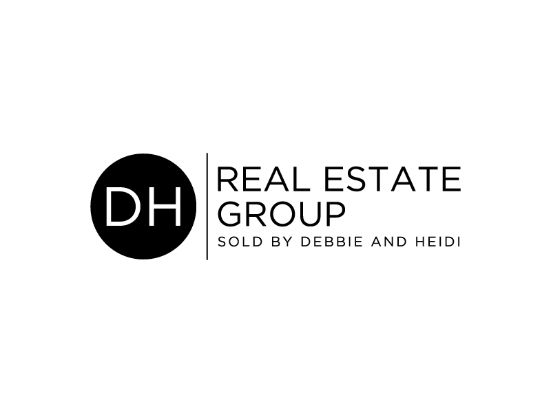 DH Real Estate Group | Sold by Debbie and Heidi logo design by labo