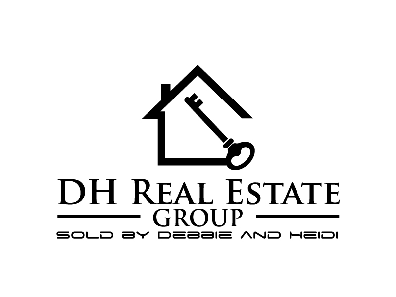 DH Real Estate Group | Sold by Debbie and Heidi logo design by Dawnxisoul393