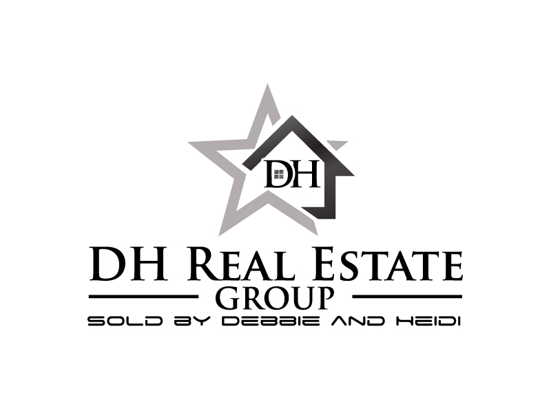 DH Real Estate Group | Sold by Debbie and Heidi logo design by Dawnxisoul393