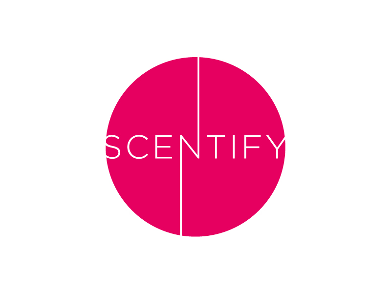 Scentify logo design by pambudi