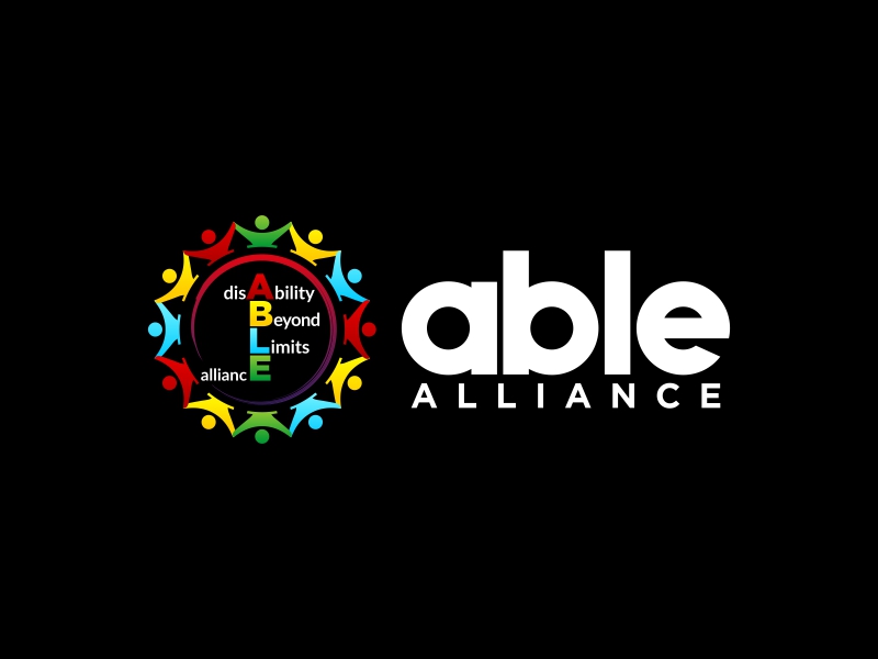 ABLE Alliance logo design by Realistis