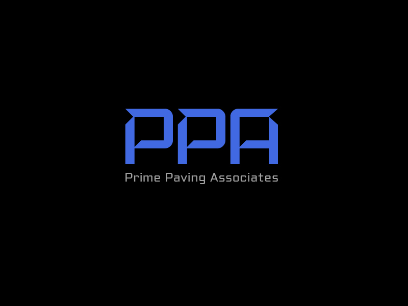 PPA - Prime Paving Associates logo design by Herodeco