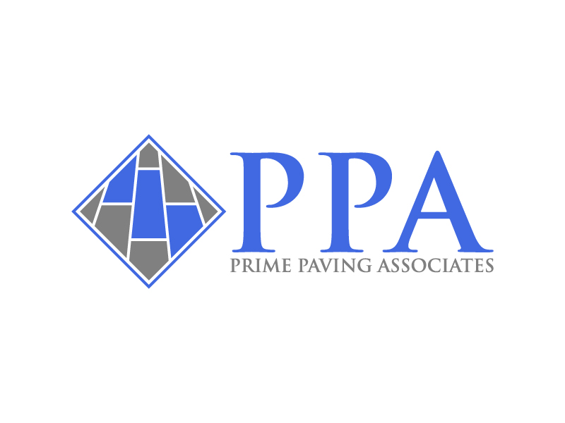 PPA - Prime Paving Associates logo design by Kirito