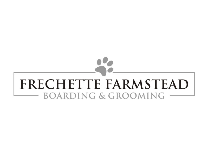 Frechette Farmstead Boarding & Grooming logo design by KQ5