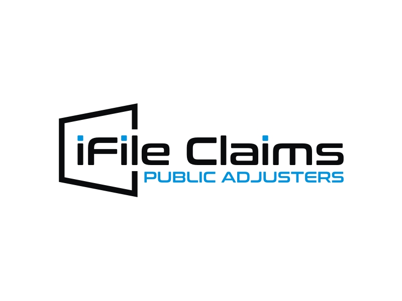 iFile Claims logo design by lintinganarto