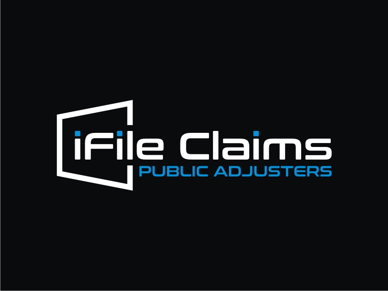 iFile Claims logo design by lintinganarto