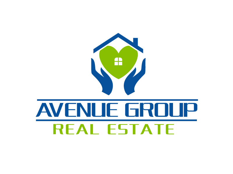 Avenue Group Real Estate logo design by Dawnxisoul393