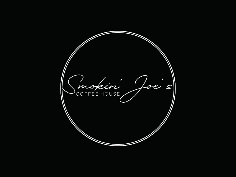 Smokin' Joe's Coffee House (or Shop) logo design by ozenkgraphic