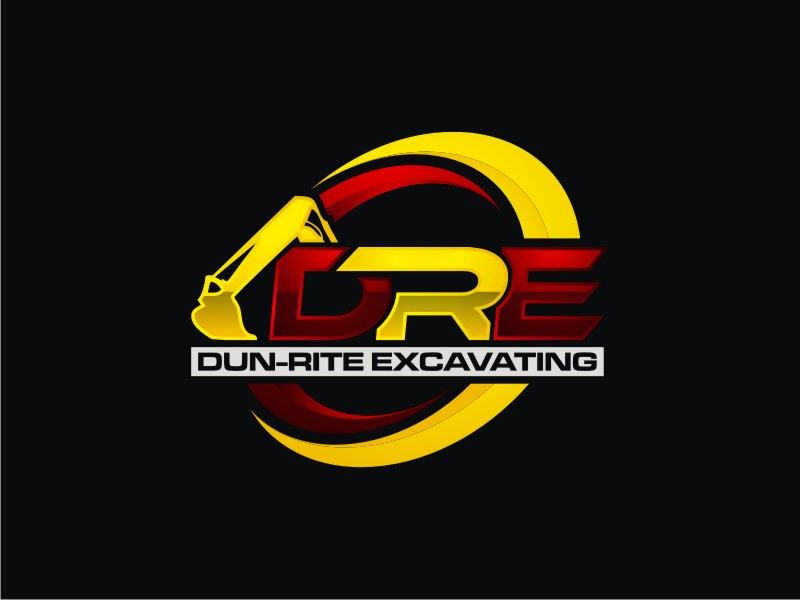 Dun-Rite Excavating logo design by josephira