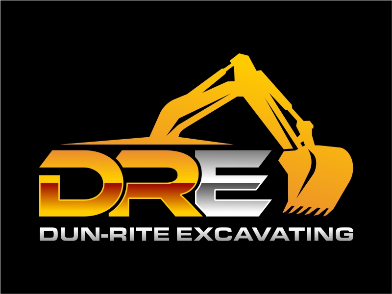 Dun-Rite Excavating logo design by cintoko