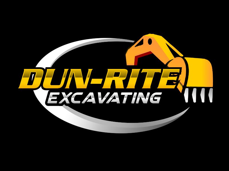 Dun-Rite Excavating logo design by YONK