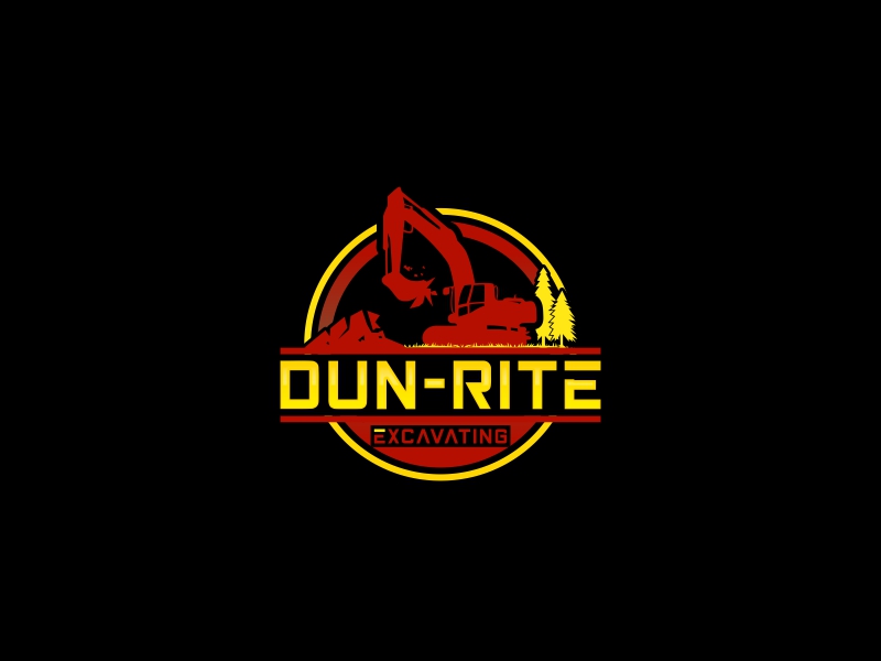Dun-Rite Excavating logo design by Andri Herdiansyah