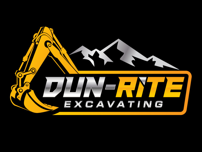 Dun-Rite Excavating logo design by jaize