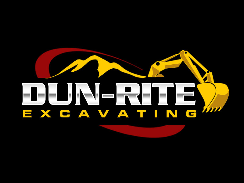 Dun-Rite Excavating logo design by kunejo