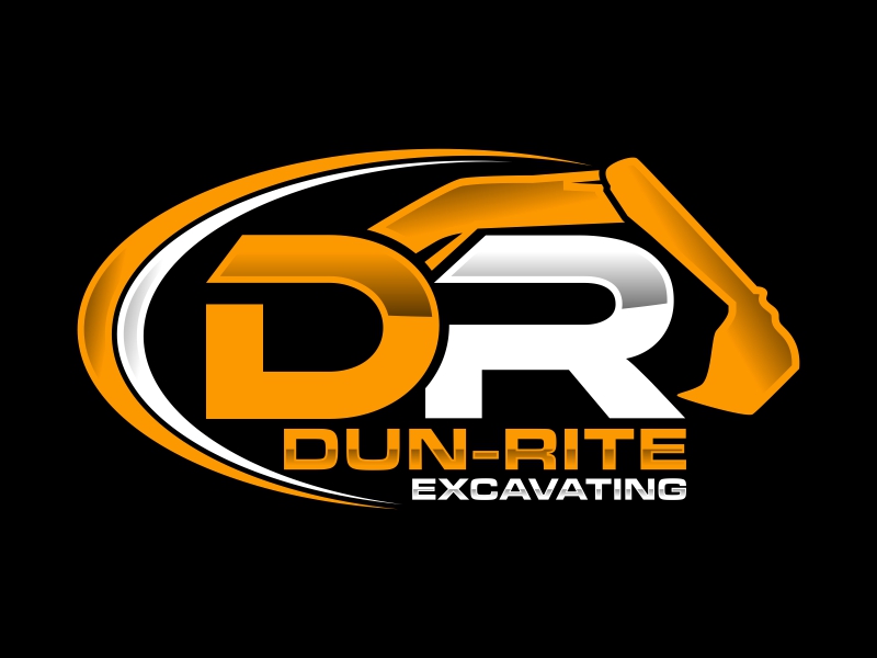 Dun-Rite Excavating logo design by qqdesigns