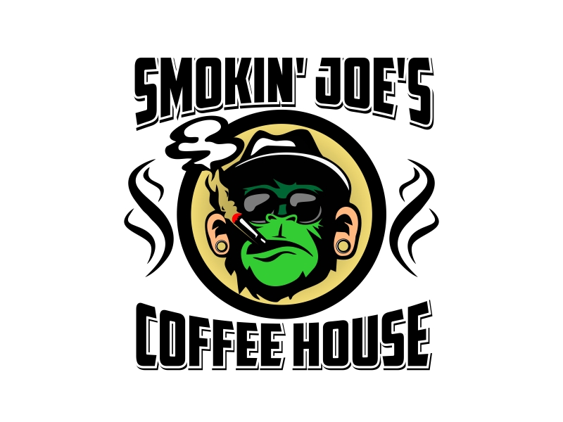Smokin' Joe's Coffee House (or Shop) logo design by Dhieko