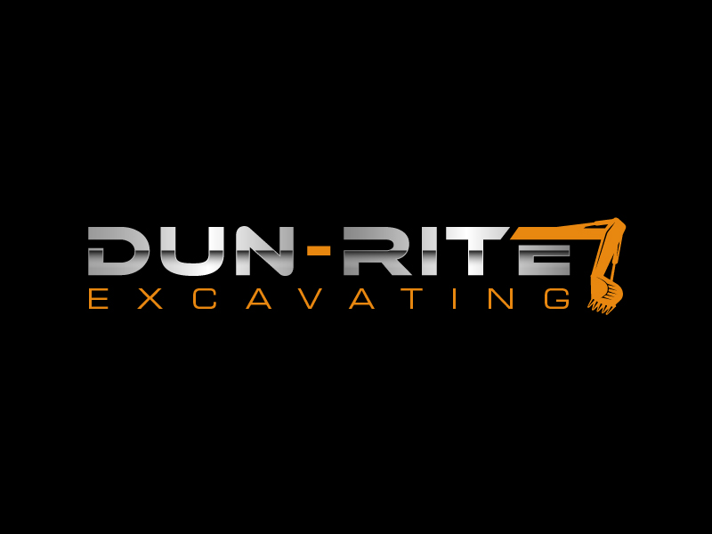Dun-Rite Excavating logo design by pambudi
