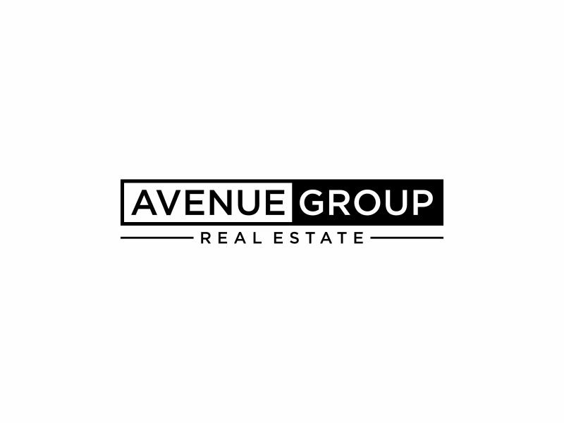 Avenue Group Real Estate logo design by glasslogo