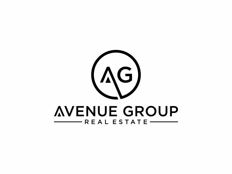 Avenue Group Real Estate logo design by glasslogo