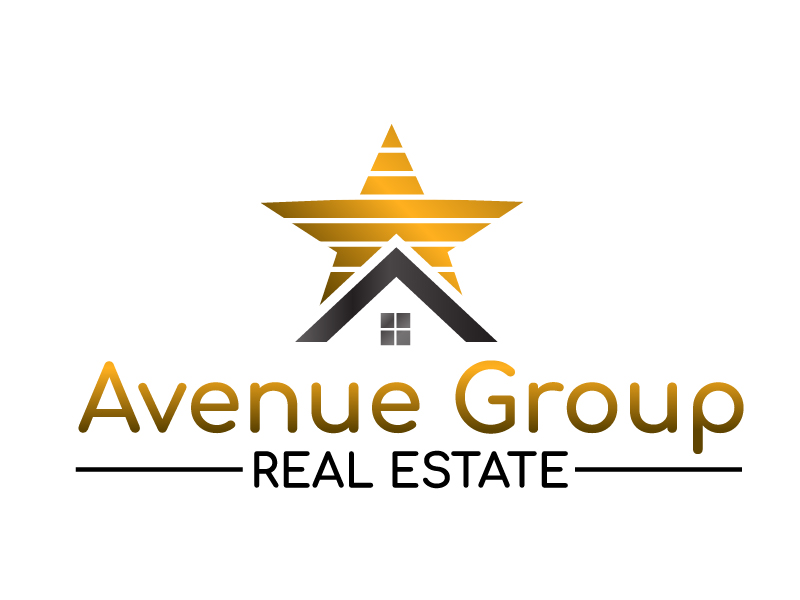 Avenue Group Real Estate logo design by Dawnxisoul393