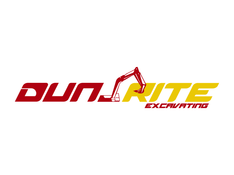 Dun-Rite Excavating logo design by Sami Ur Rab