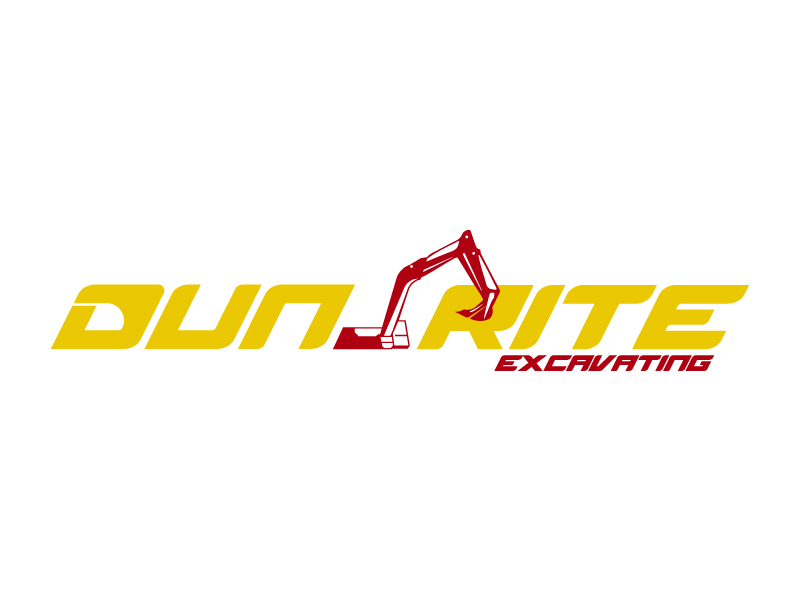 Dun-Rite Excavating logo design by Sami Ur Rab