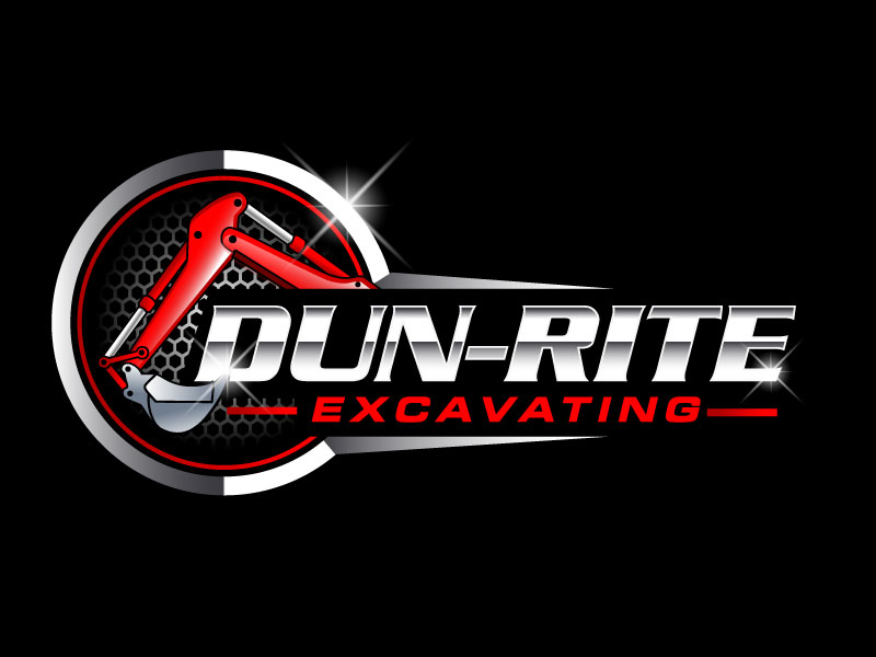 Dun-Rite Excavating logo design by Avijit