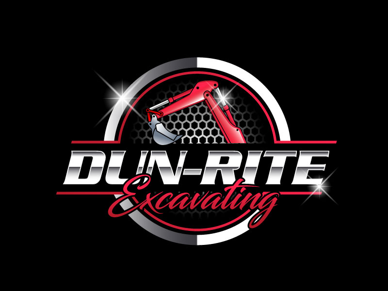Dun-Rite Excavating logo design by Avijit
