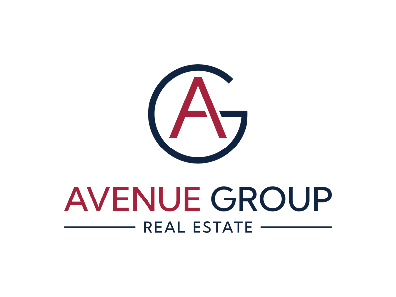 Avenue Group Real Estate logo design by planoLOGO