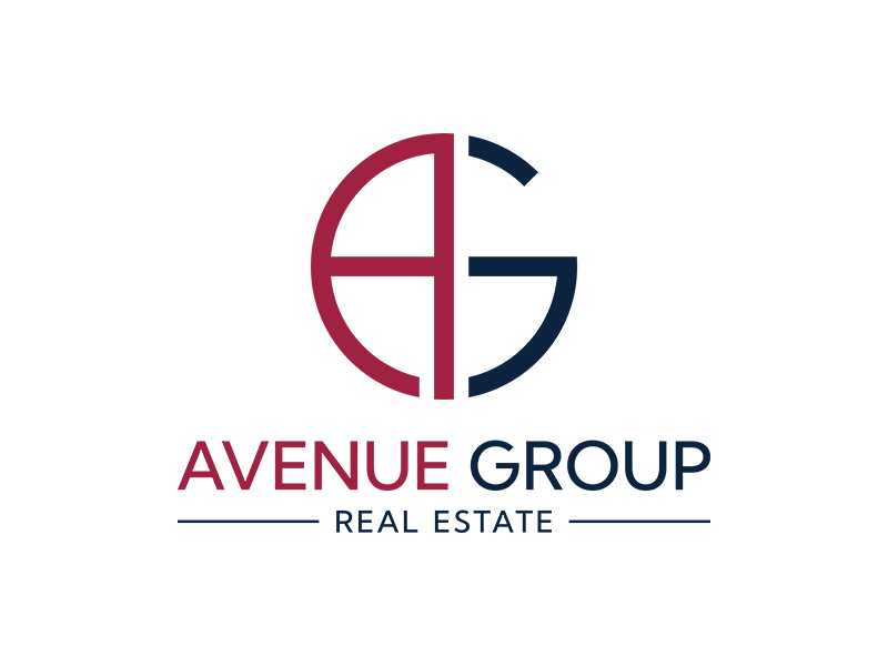 Avenue Group Real Estate logo design by planoLOGO