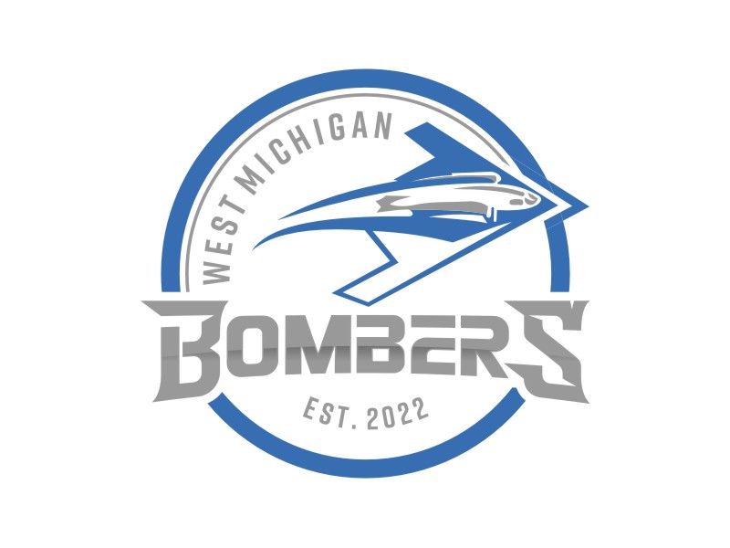 West Michigan Bombers logo design by Artomoro